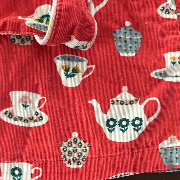 Tea Set Patterned Baby Boden Dress - Picture 4 of 6
